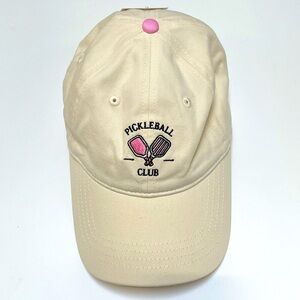 Cream Pickleball Club Cap